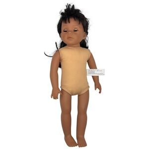 18 Inch Fashion Doll Brown Hair Sleep Eyes CITITOY GS125 Replacement